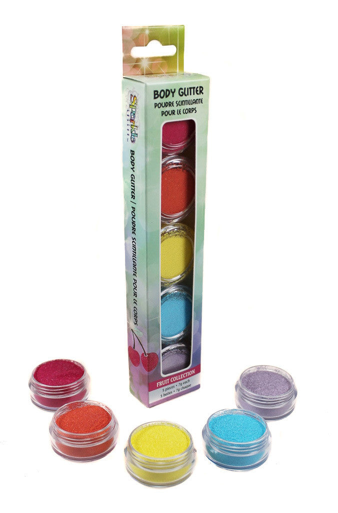 Fruit Glitter Collection – 5 Pack