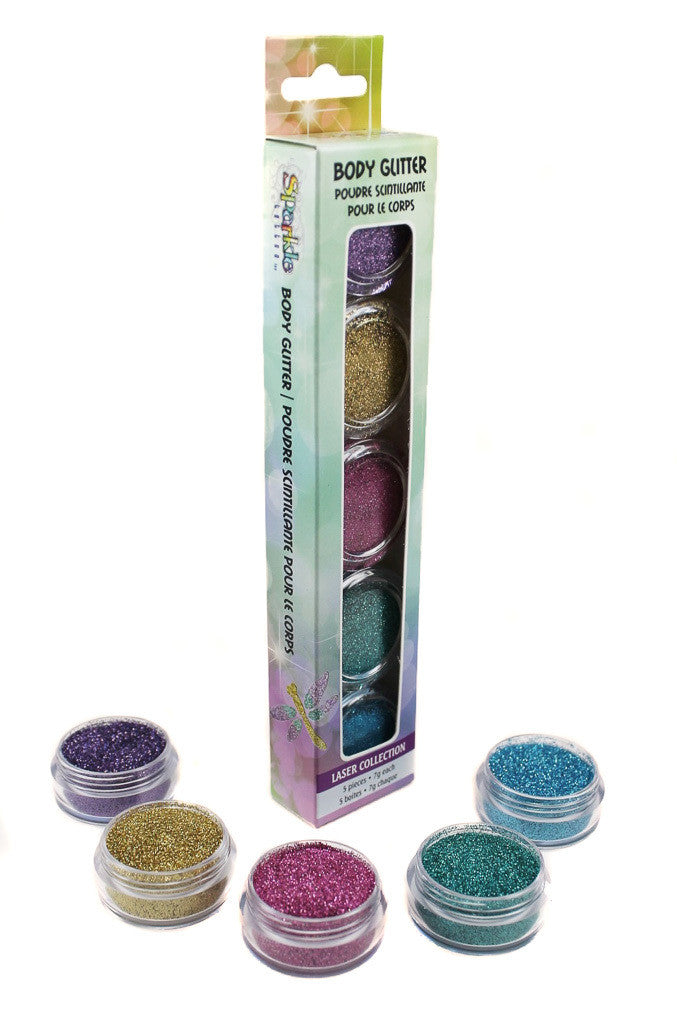 Laser Glitter Collection – 5 Pack