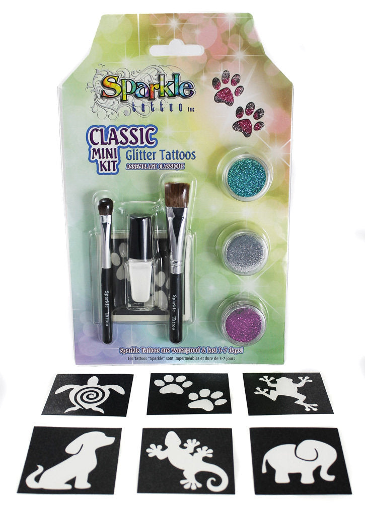 Sparkle Tattoo Classic Mini Kit – Glitter Tattoos