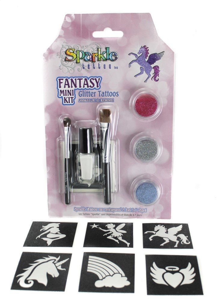 Sparkle Tattoo Fantasy Mini Kit – Glitter Tattoos