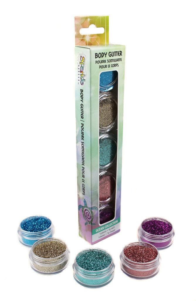 Ocean Glitter Collection – 5 Pack